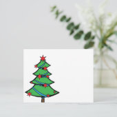 シカゴのクリスマスカード シーズンポストカード (スタンド正面)