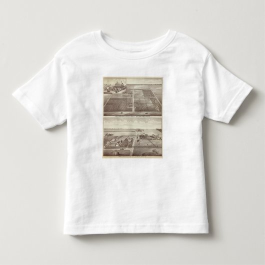 シカゴのケイ牧場 トドラーTシャツ (正面)