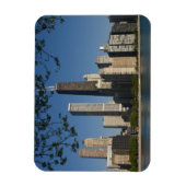 シカゴのスカイラインとミシガン湖、レイクショア マグネット (縦)