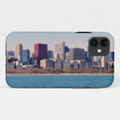シカゴのスカイラインのパノラマ Case-Mate iPhoneケース (裏面(横))