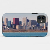 シカゴのスカイラインのパノラマ Case-Mate iPhoneケース (裏面(横))