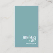 シカゴのスカイラインの専門の名刺 名刺 (裏面)