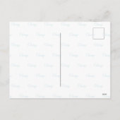 シカゴのスカイラインの明けましておめでとうの郵便はがき シーズンポストカード (裏面)