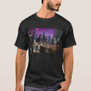 シカゴのスカイラインのTシャツ Tシャツ