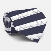 シカゴのスカイラインシリーズ ネクタイ (ロール)