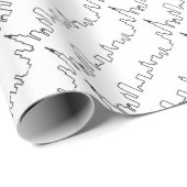 シカゴのスカイラインシリーズ ラッピングペーパー (ロールコーナー)