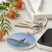 シカゴのスカイライン キーホルダー (正面右)