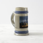 シカゴのスカイライン ビールジョッキ (正面左)