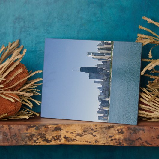 シカゴのスカイライン フォトプラーク (側面)