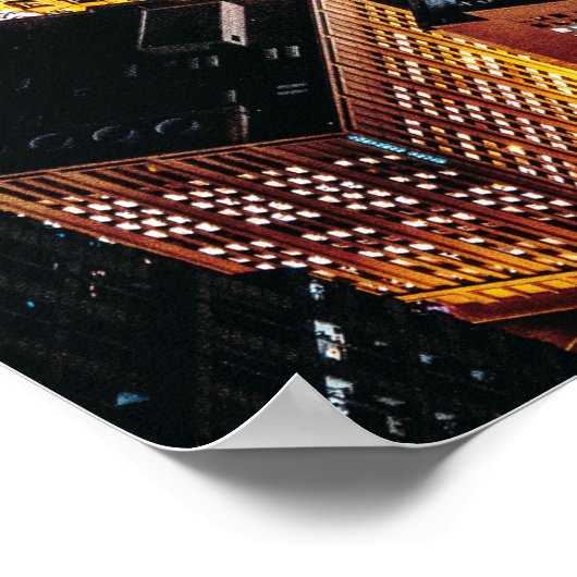 シカゴのスカイライン ポスター (角)