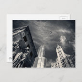 シカゴのスカイライン ポストカード (正面/裏面)