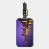 シカゴのスカイライン ラゲッジタグ (正面縦)