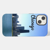 シカゴのスカイライン iPhoneケース (裏面横)