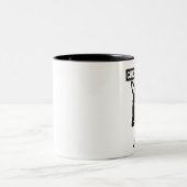 シカゴのスタイルのSteppinのコーヒー・マグ ツートーンマグカップ (中央)