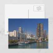 シカゴのネイビー・ピア2の景色 ポストカード (正面/裏面)