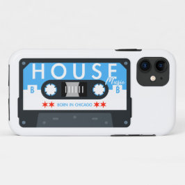 シカゴのハウス音楽カセ生まれットデザイン iPhone 11 ケース