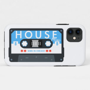 シカゴのハウス音楽カセ生まれットデザイン iPhone 11 ケース
