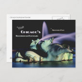 シカゴのバッキンガム噴水 ポストカード (正面/裏面)