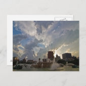 シカゴのバッキンガム噴水 ポストカード (正面/裏面)