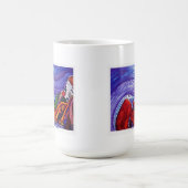 シカゴのマグ上のブルームーン コーヒーマグカップ (中央)