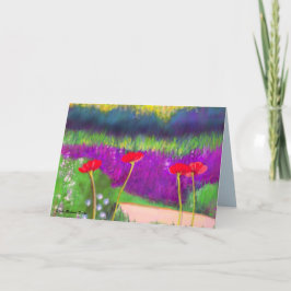 シカゴのミレニアムパークのポピー カード