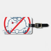 シカゴのヤギのワイシャツをcubs ラゲッジタグ (正面横)