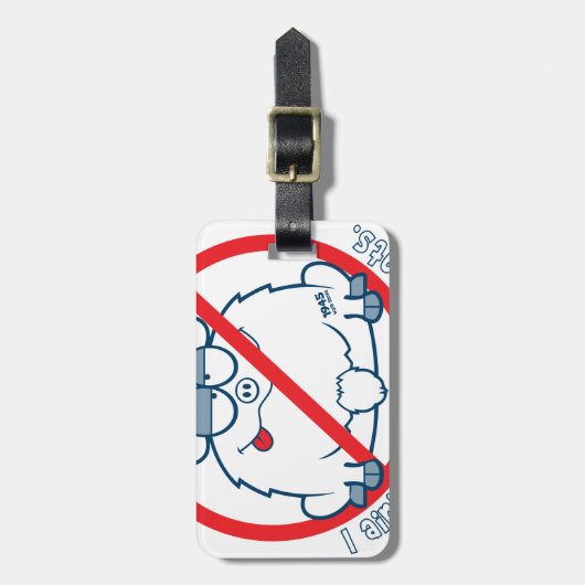 シカゴのヤギのワイシャツをcubs ラゲッジタグ (正面縦)