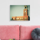 シカゴのラベンスウッド地区 キャンバスプリント (インサイチュ (リビング))