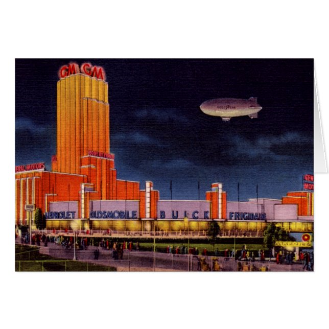 シカゴの万国博覧会1933年 (正面横)