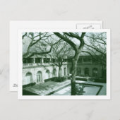 シカゴの中庭 ポストカード (正面/裏面)