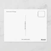 シカゴの写真:スカイラインの空中表示 ポストカード (裏面)