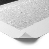 シカゴの冬のスカイライン ポスター (角)