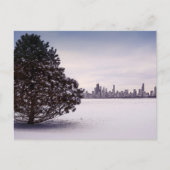 シカゴの冬 ポストカード (正面)