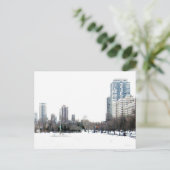 シカゴの冬 ポストカード (スタンド正面)