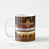 シカゴの劇場の歴史的マグ コーヒーマグカップ (左)