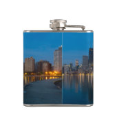 シカゴの北部の市街 フラスク (裏面)