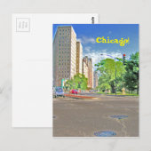 シカゴの午後 ポストカード (正面/裏面)