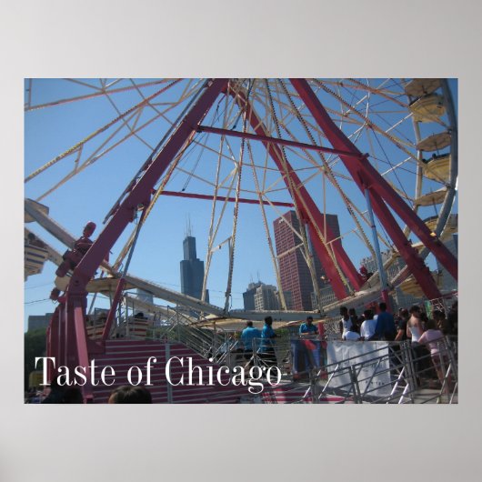 シカゴの味 ポスター (正面)