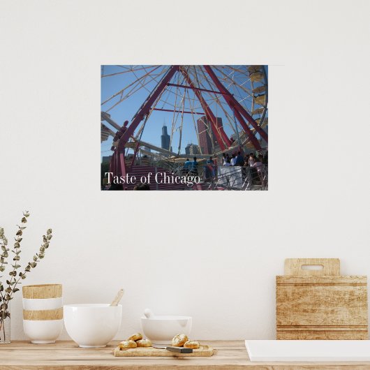 シカゴの味 ポスター (キッチン)
