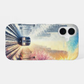 シカゴの四季 iPhoneケース iPhone 16ケース (裏面横)
