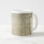 シカゴの地図 ジャンボコーヒーマグカップ (正面右)