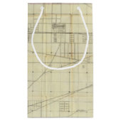 シカゴの地図 スモールペーパーバッグ (裏面)