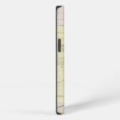 シカゴの地図 iPhoneケース (右側面)