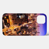 シカゴの夜の都市景観 Case-Mate iPhoneケース (裏面 (横))