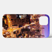 シカゴの夜の都市景観 Case-Mate iPhoneケース (裏面 (横))