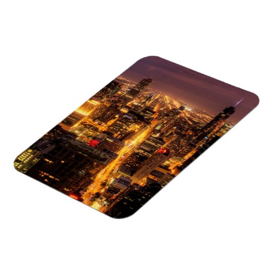 シカゴの夜景 マグネット (左側)