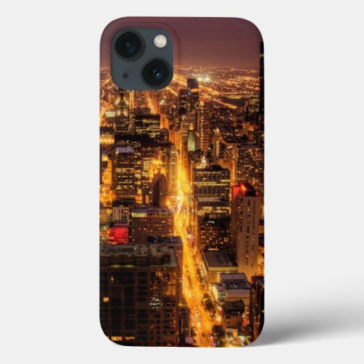 シカゴの夜景 Case-Mate iPhoneケース (裏面)