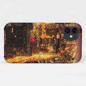 シカゴの夜都市景観 Case-Mate iPhoneケース (裏面(横))
