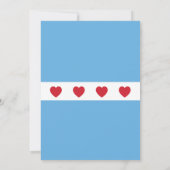 シカゴの愛 招待状 (裏面)