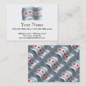 シカゴの振る旗 名刺 (正面/裏面)